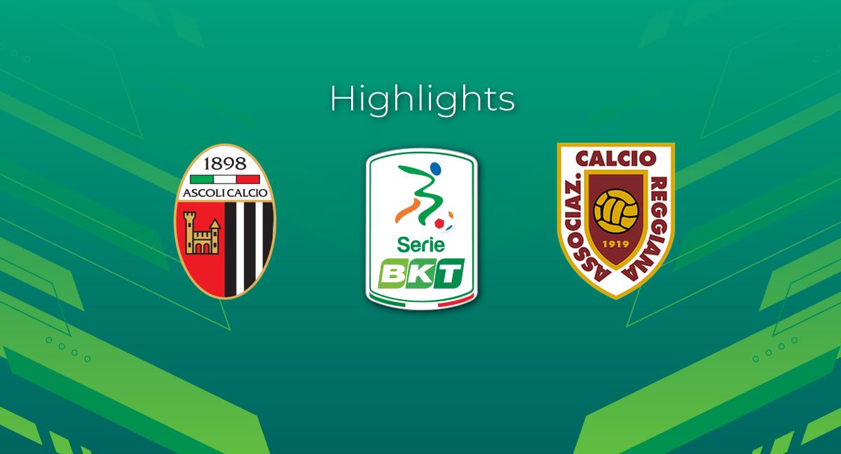 Highlight Ascoli - Reggiana del 3 marzo 2024 - Serie BKT