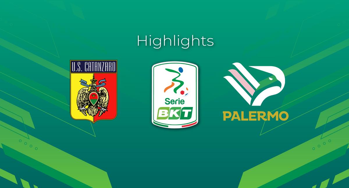 Highlight Catanzaro - Palermo del 26 gennaio 2024 - Serie BKT