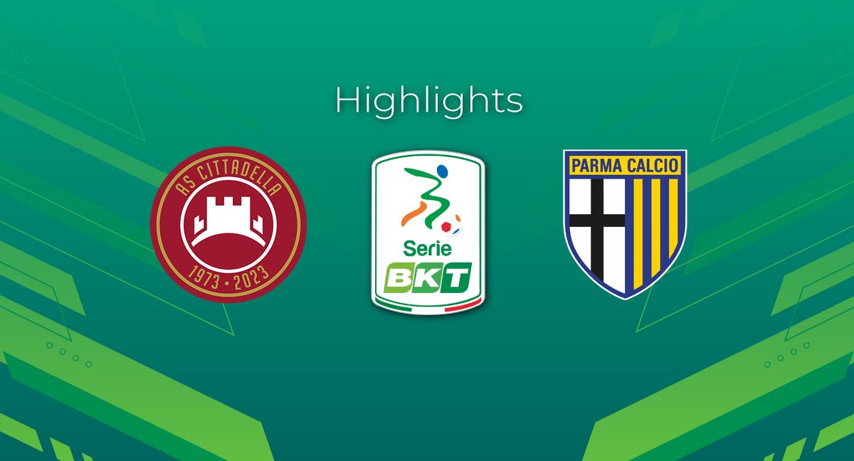 Highlight Cittadella - Parma del 10 febbraio 2024 - Serie BKT