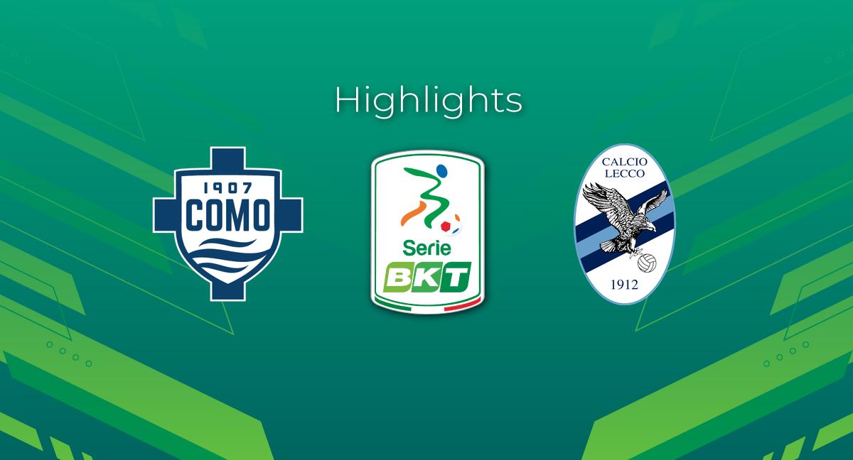 Highlight Como - Lecco del 28 novembre 2023 - Serie BKT