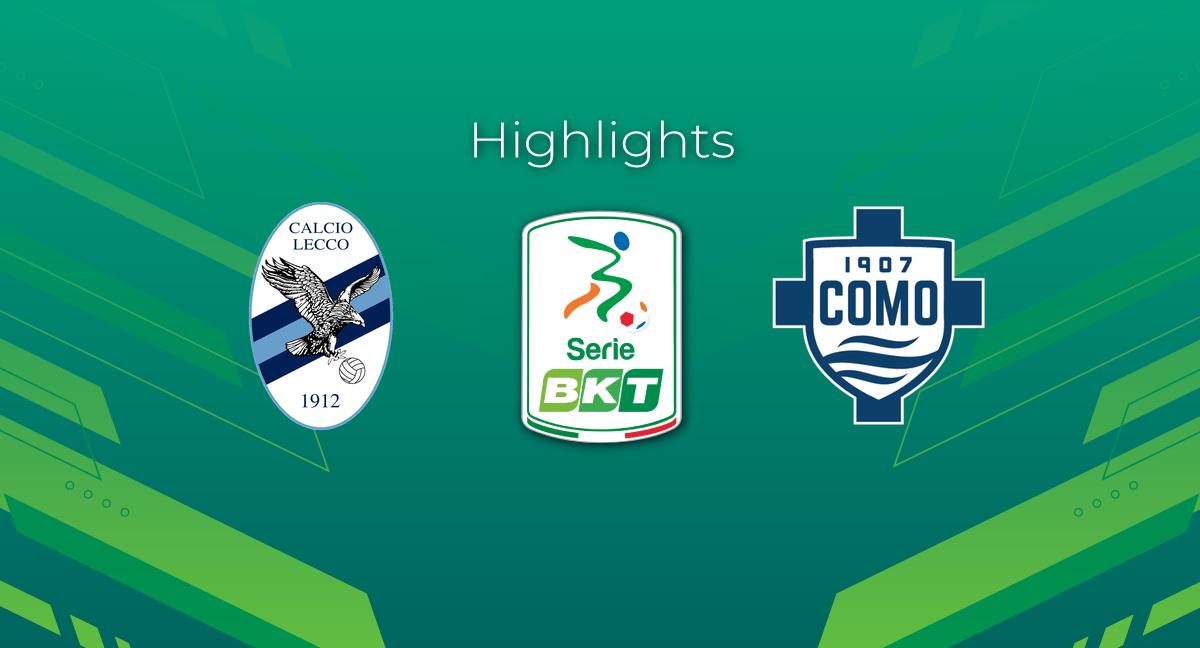 Highlight Lecco - Como del 27 febbraio 2024 - Serie BKT