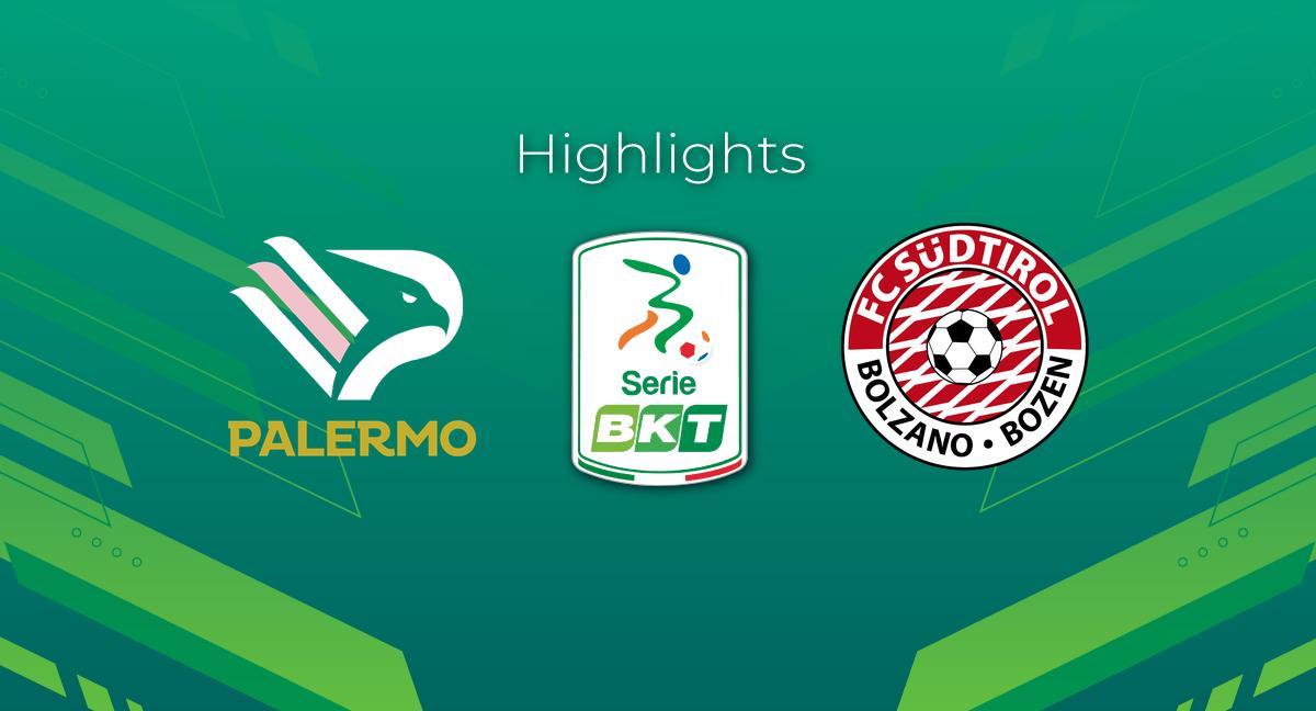 Highlight Palermo - Südtirol del 1 ottobre 2023 - Serie BKT