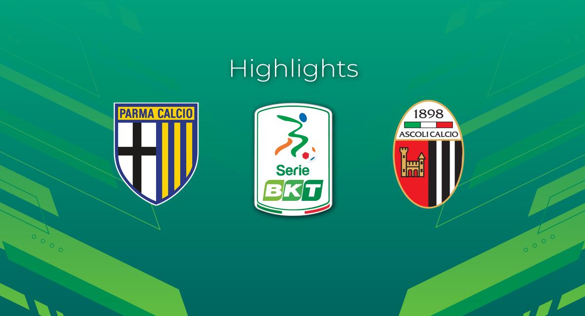Highlight Parma - Ascoli del 14 gennaio 2024 - Serie BKT