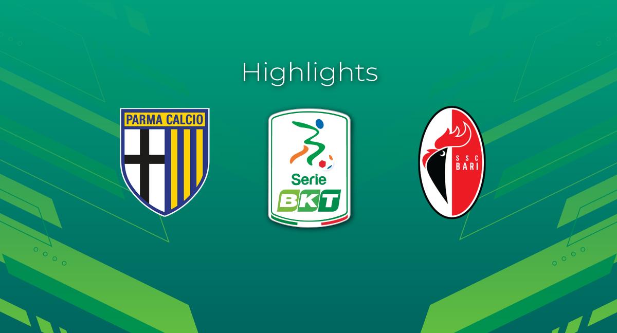 Highlight Parma - Bari del 27 settembre 2023 - Serie BKT