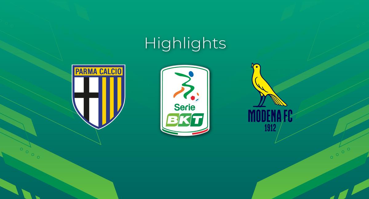 Highlight Parma - Modena del 25 novembre 2023 - Serie BKT