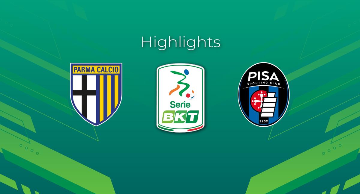 Highlight Parma - Pisa del 17 febbraio 2024 - Serie BKT