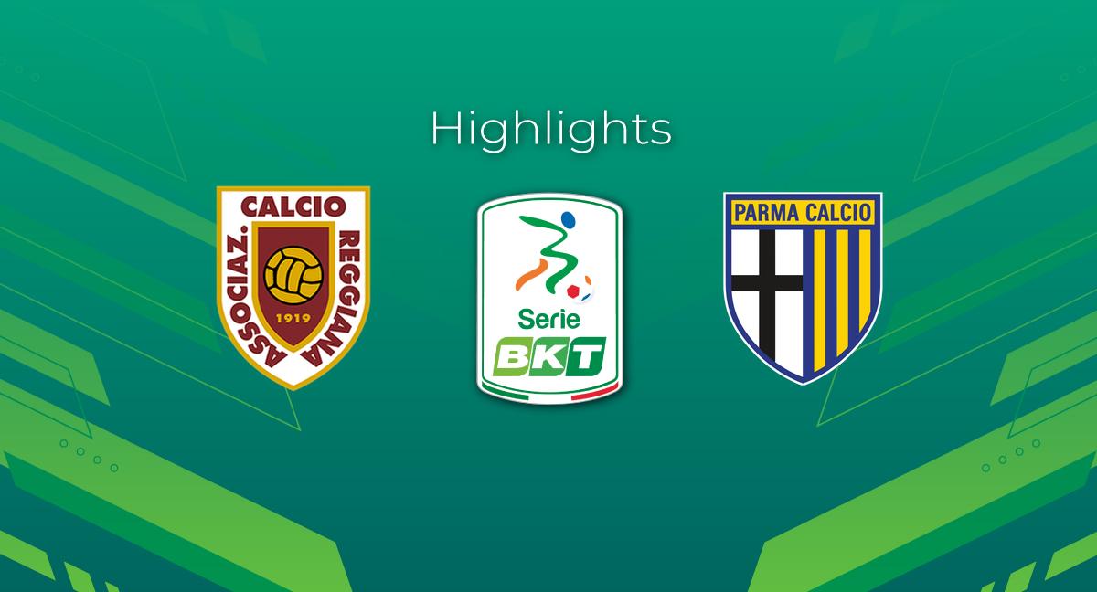 Highlight Reggiana - Parma del 10 maggio 2024 - Serie BKT