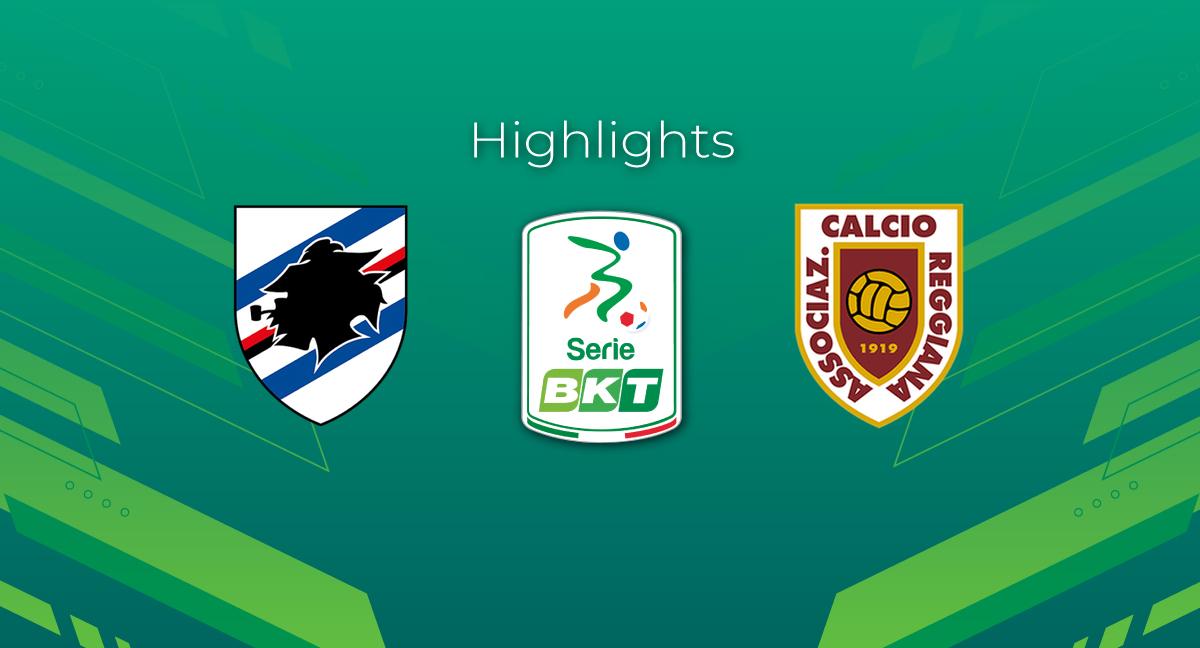 Highlight Sampdoria - Reggiana del 5 maggio 2024 - Serie BKT