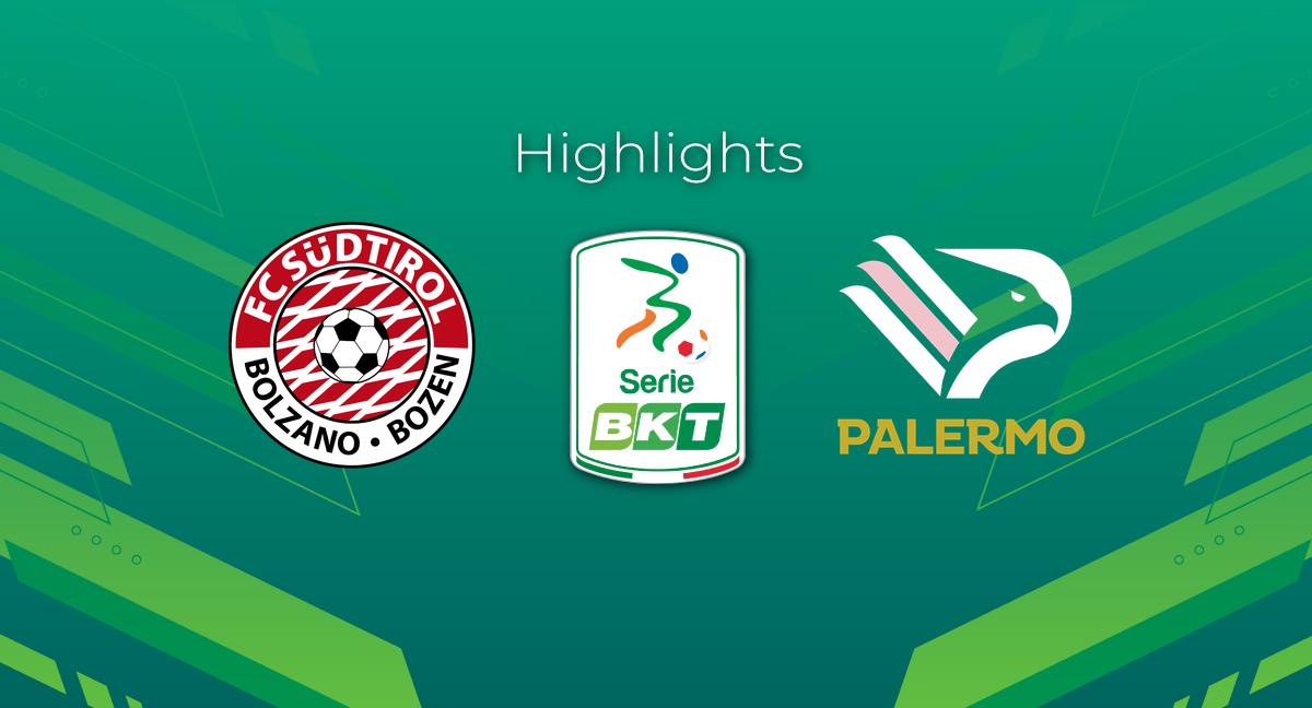 Highlight Südtirol - Palermo del 10 maggio 2024 - Serie BKT