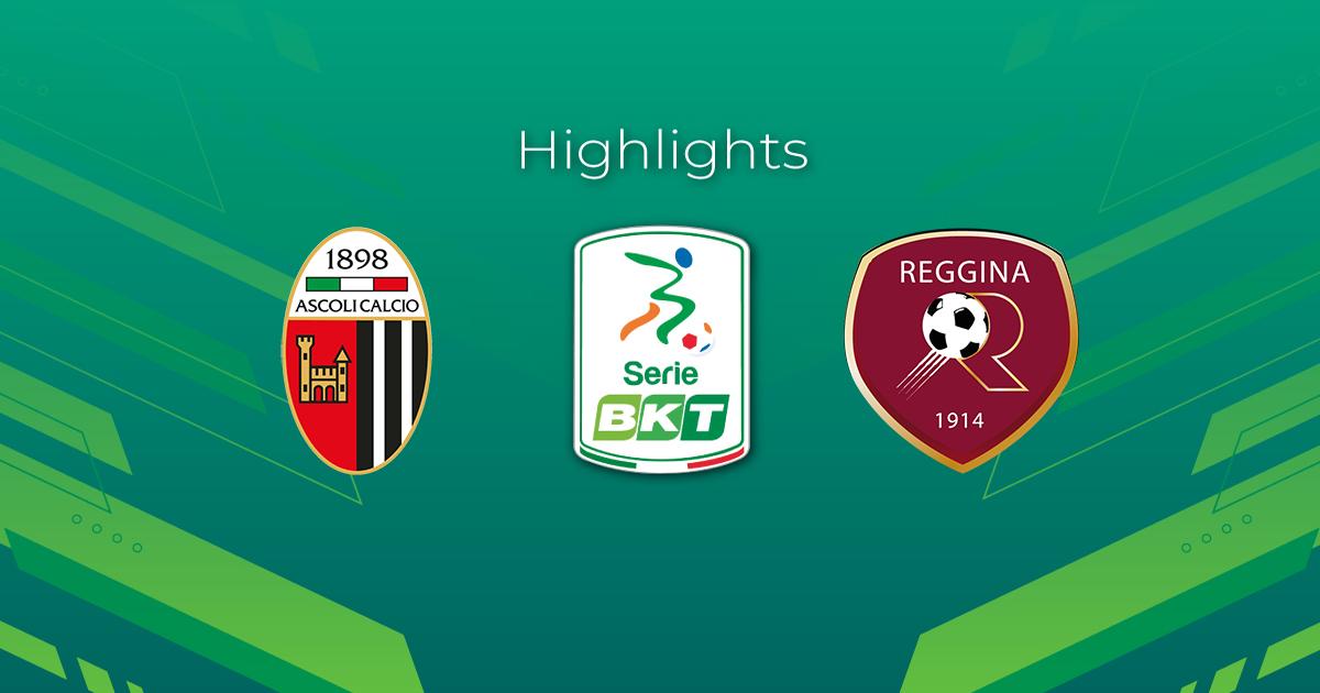 Highlight Ascoli - Reggina del 26 dicembre 2022 - Lega Serie B