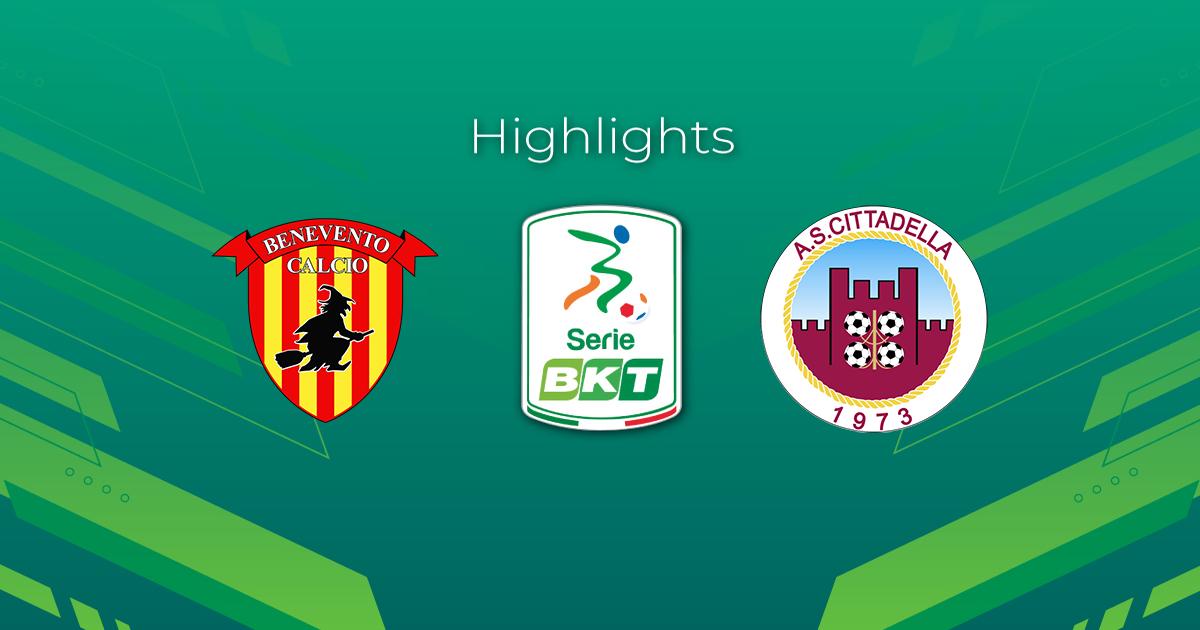 Highlight Benevento - Cittadella del 11 dicembre 2022 - Lega Serie B
