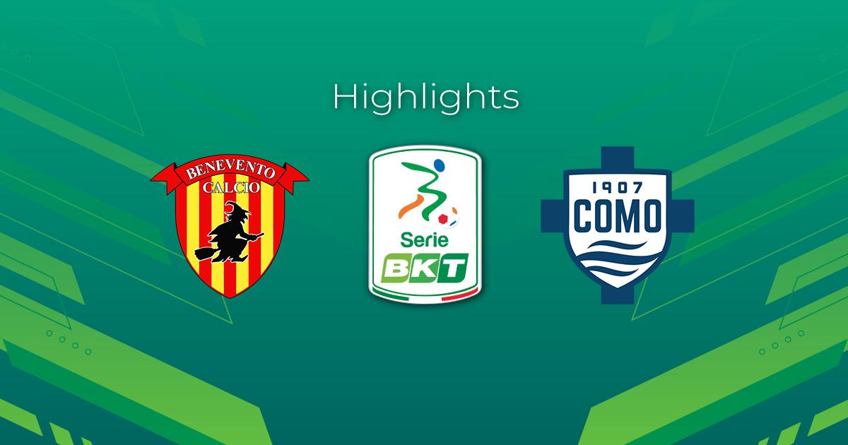 Highlight Benevento - Como del 11 marzo 2023 - Lega Serie B