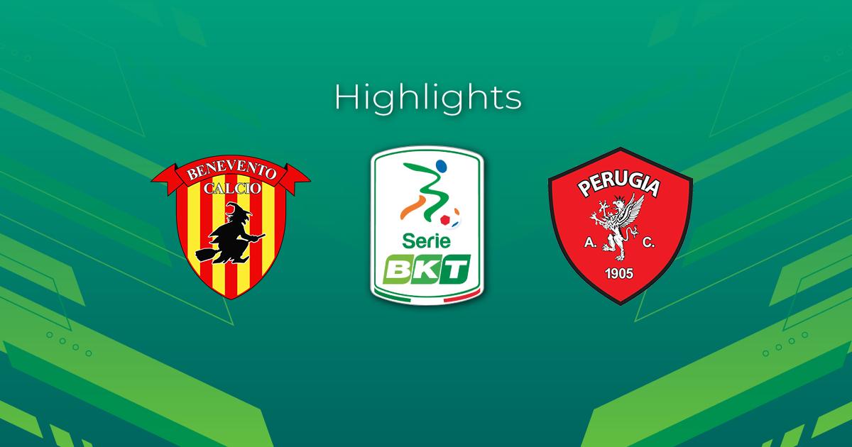 Highlight Benevento - Perugia del 26 dicembre 2022 - Lega Serie B