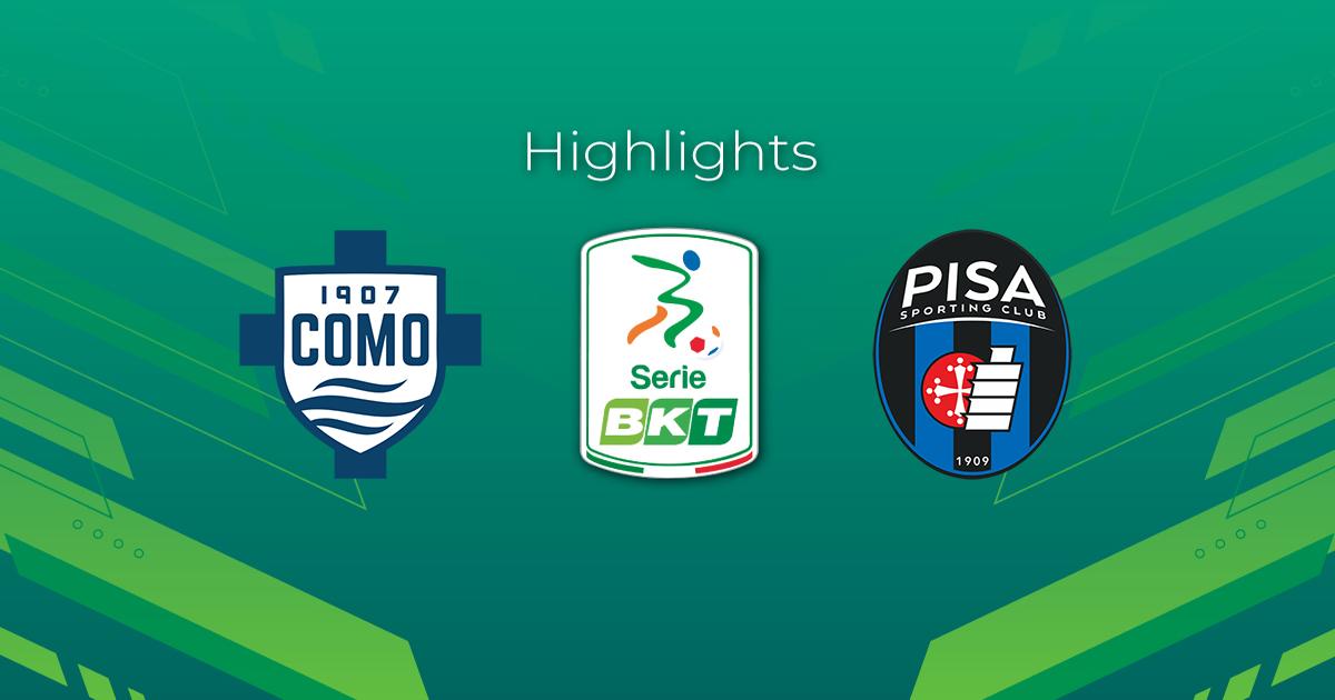 Highlight Como - Pisa del 21 gennaio 2023 - Lega Serie B