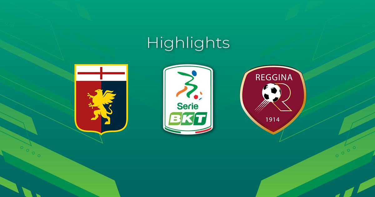 Highlight Genoa - Reggina del 1 aprile 2023 - Lega Serie B