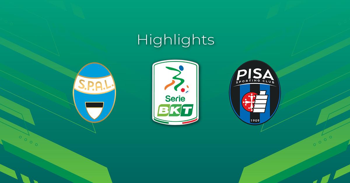 Highlight SPAL - Pisa del 26 dicembre 2022 - Lega Serie B