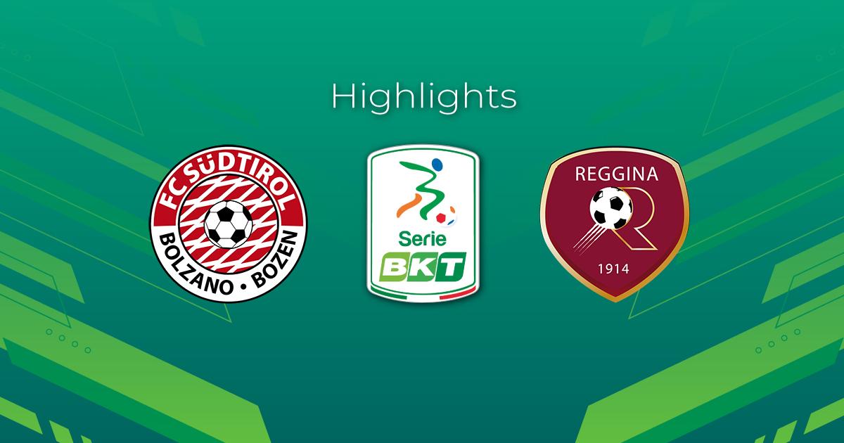Highlight Sudtirol - Reggina del 28 gennaio 2023 - Lega Serie B