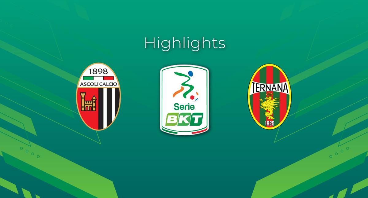 Ascoli - Ternana 2-0: gol e highlights | Serie BKT