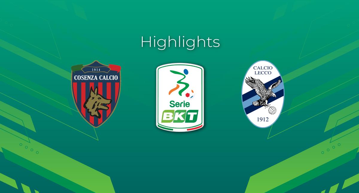 Highlight Cosenza - Lecco del 7 ottobre 2023 - Serie BKT