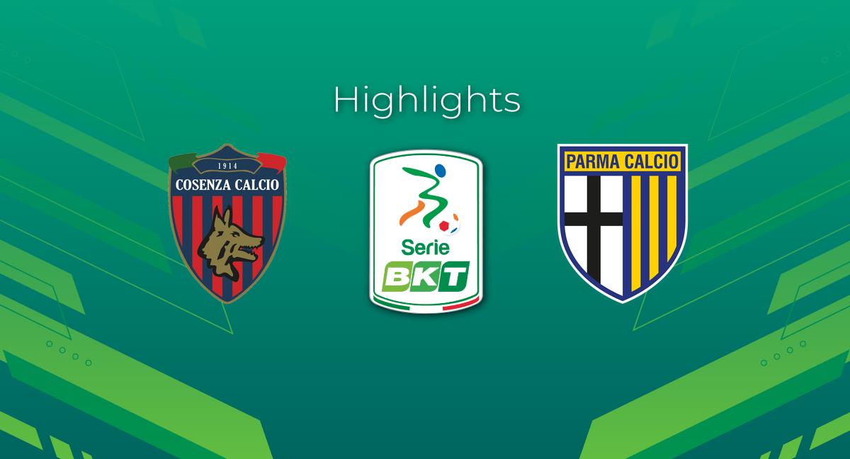 Highlight Cosenza - Parma del 16 dicembre 2023 - Serie BKT