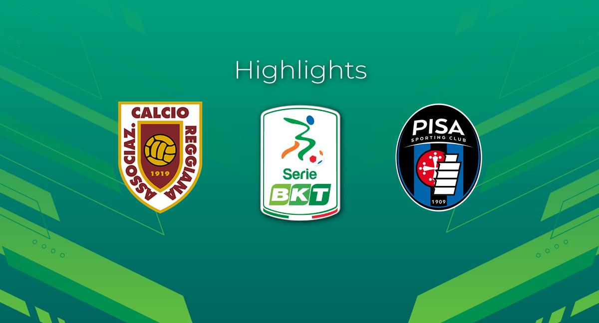 Highlight Reggiana - Pisa del 26 settembre 2023 - Serie BKT